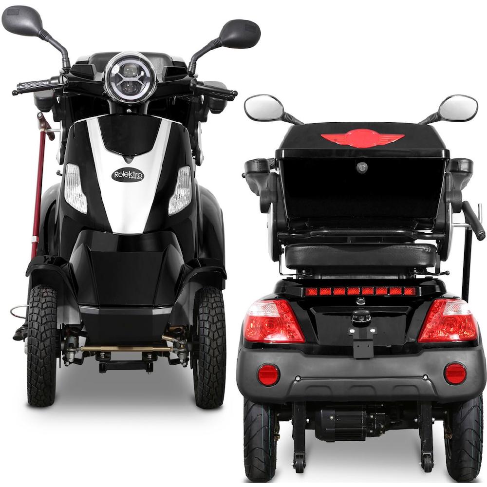 Rolektro Elektromobil »Rolektro E-Quad 25 V.2 Blei-Gel-Akku« (mit Topcase) Fabrikladen