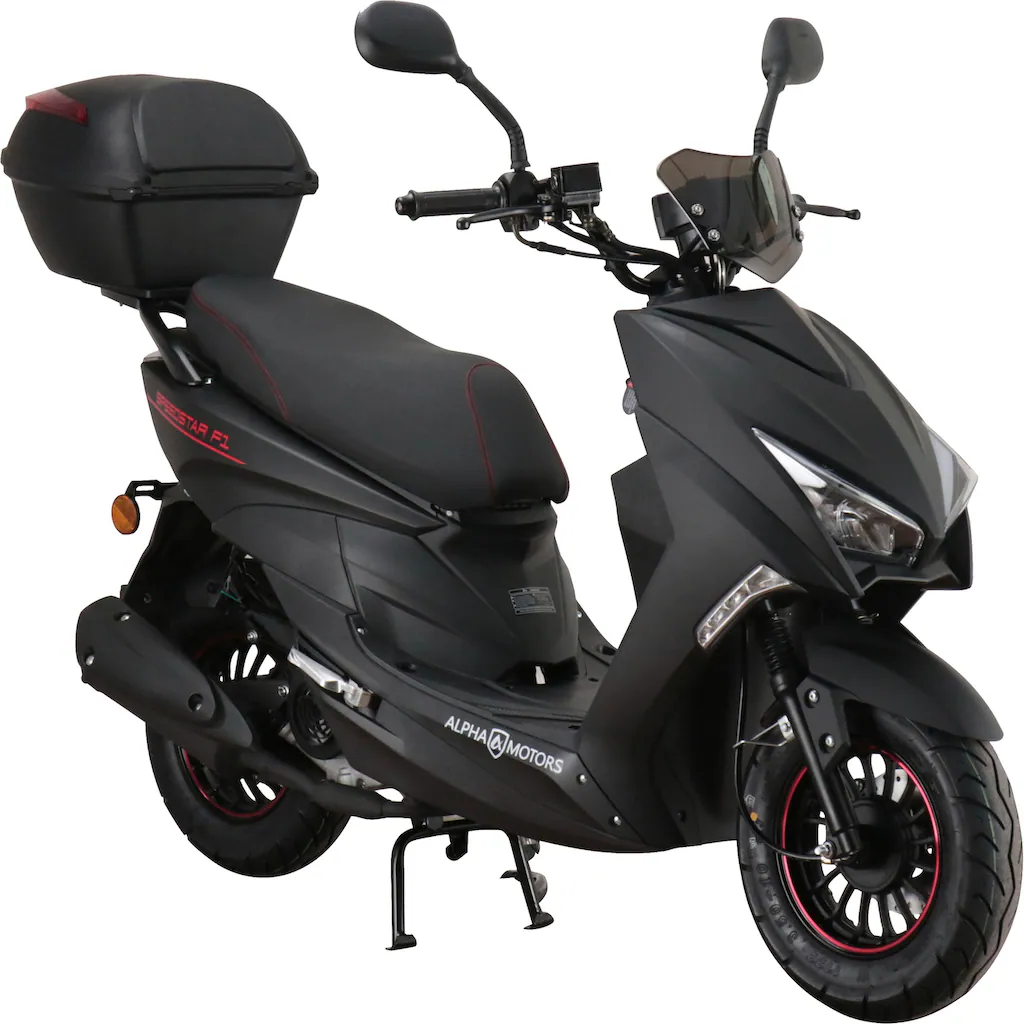 Alpha Motors Motorroller »Speedstar FI« 50 cm³ 25 km/h Euro 5 2 72 PS (mit Topcase) mit Lenkerschloss auf Rechnung online bestellen Speichern exportieren
