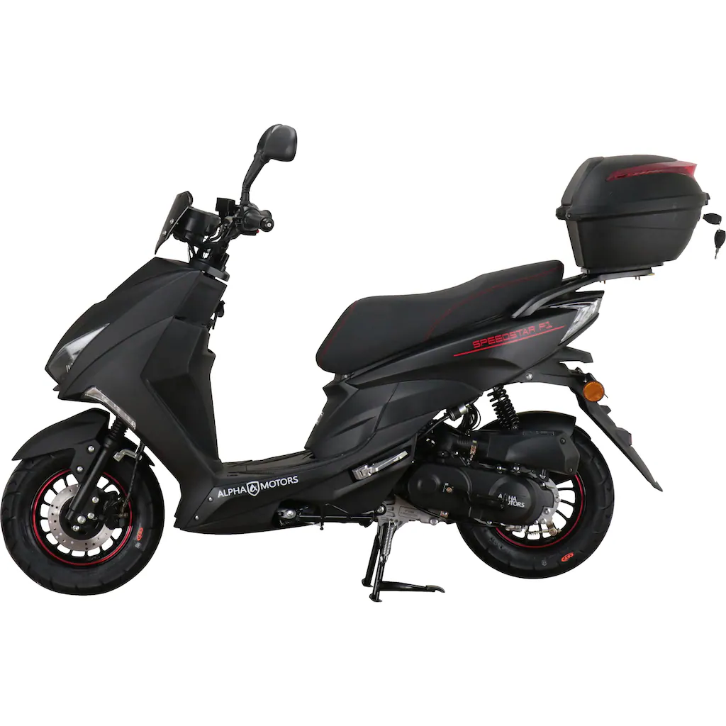 Alpha Motors Motorroller »Speedstar FI« 50 cm³ 25 km/h Euro 5 2 72 PS (mit Topcase) mit Lenkerschloss auf Rechnung online bestellen Speichern exportieren