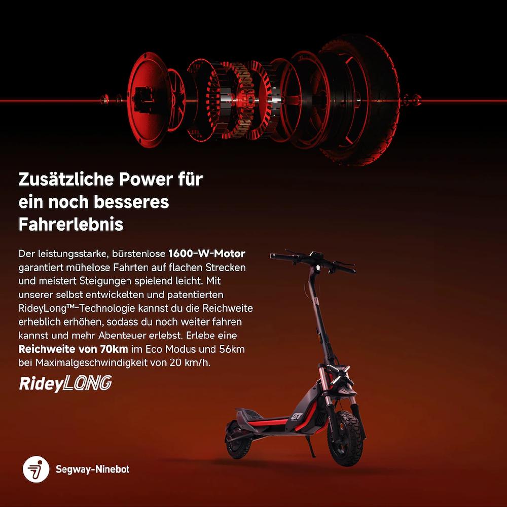 ninebot by Segway E-Scooter »Segway ZT3 Pro D« Electric Scooter mit Straßenzulassung bis zu 70 km Reichweite Im Verkauf
