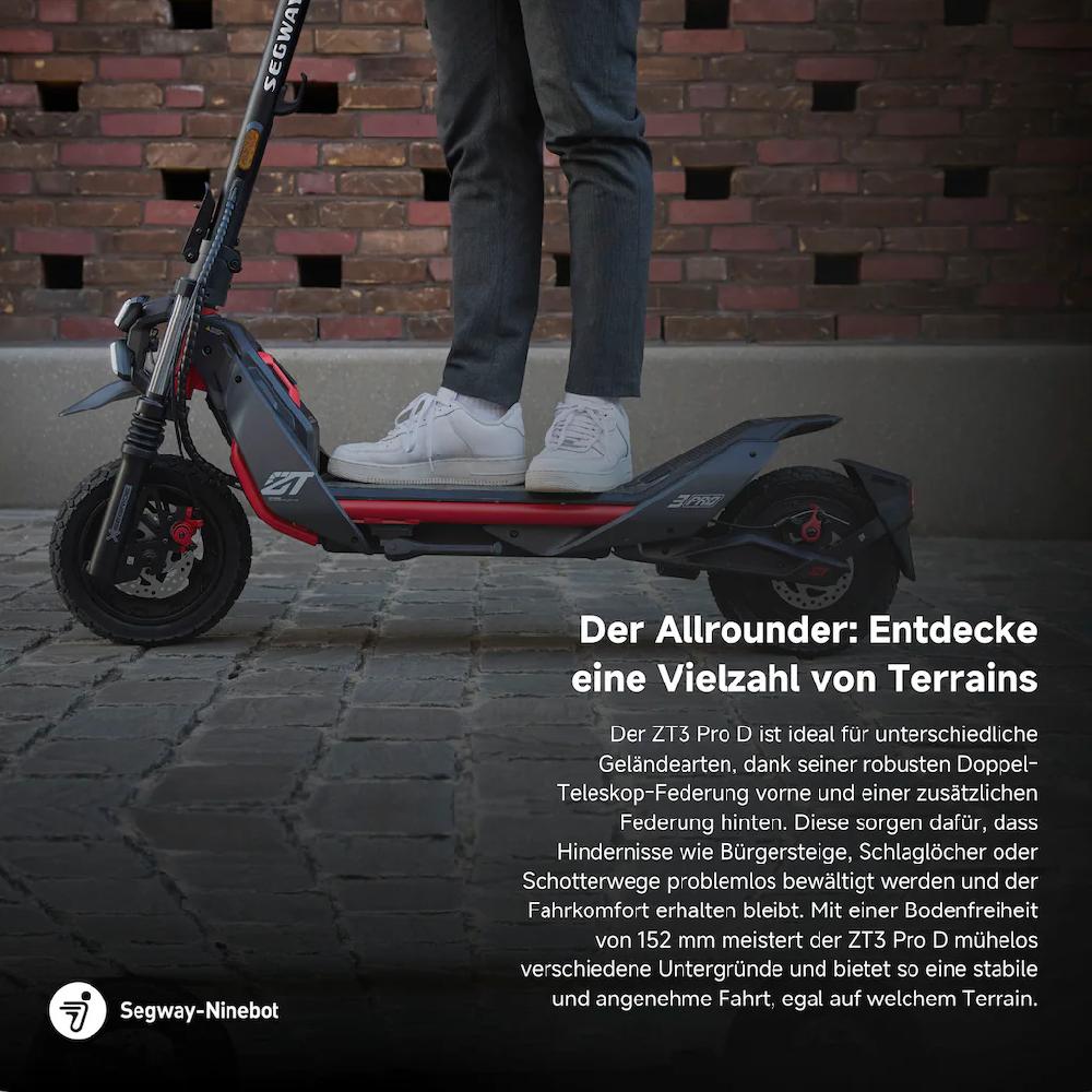 ninebot by Segway E-Scooter »Segway ZT3 Pro D« Electric Scooter mit Straßenzulassung bis zu 70 km Reichweite Im Verkauf