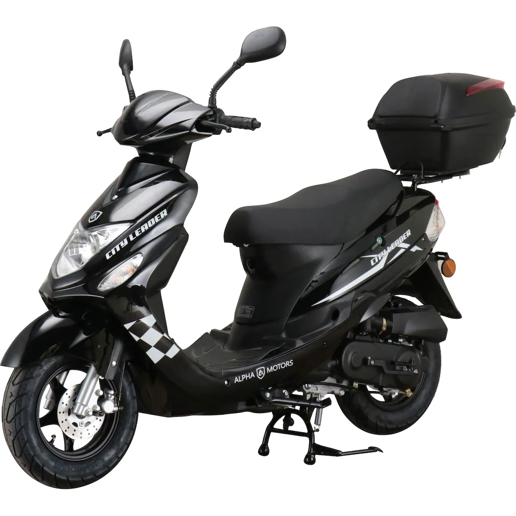 Alpha Motors Motorroller »CityLeader« 50 cm³ 45 km/h Euro 5 2 99 PS inkl. Topcase auf Raten 50% Rabatt für begrenzte Zeit