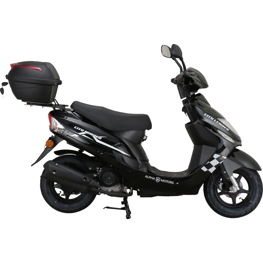Alpha Motors Motorroller »CityLeader« 50 cm³ 45 km/h Euro 5 2 99 PS inkl. Topcase auf Raten 50% Rabatt für begrenzte Zeit