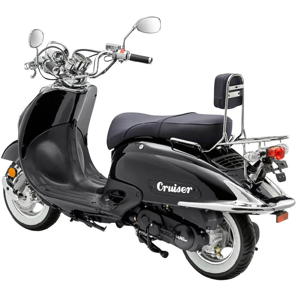 Luxxon Motorroller »Cruiser« 50 cm³ 45 km/h Euro 5 3 PS auf Rechnung Rabatte dieses Monats