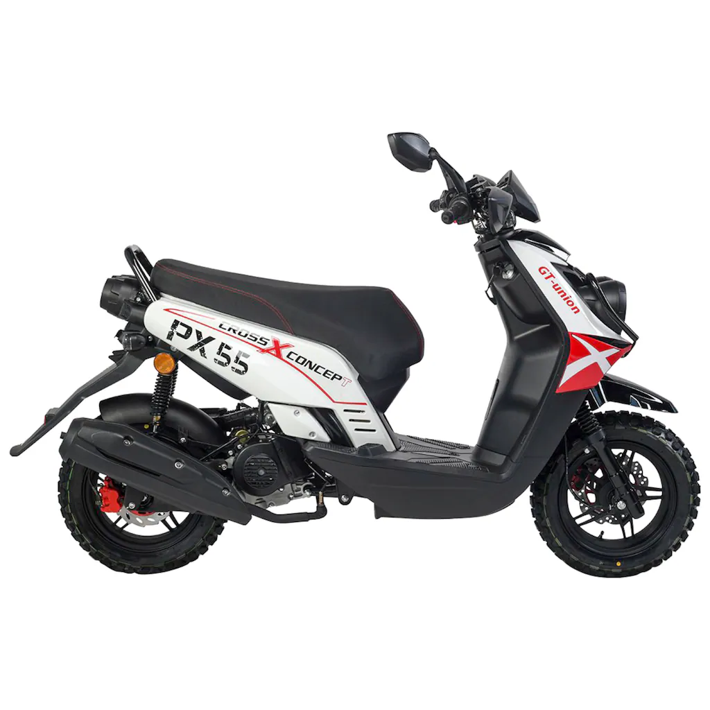 GT UNION Motorroller »PX55 Cross Conzept 45« 49 6 cm³ 45 km/h Euro 5 3 PS Luftgekühlter Motor auf Rechnung bestellen Online