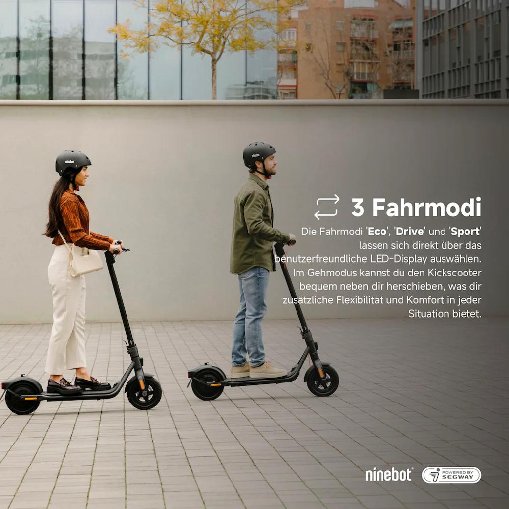 ninebot by Segway E-Scooter »KickScooter F2 PLUS D« Electric Scooter mit Straßenzulassung bis zu 55 km Reichweite Outlet