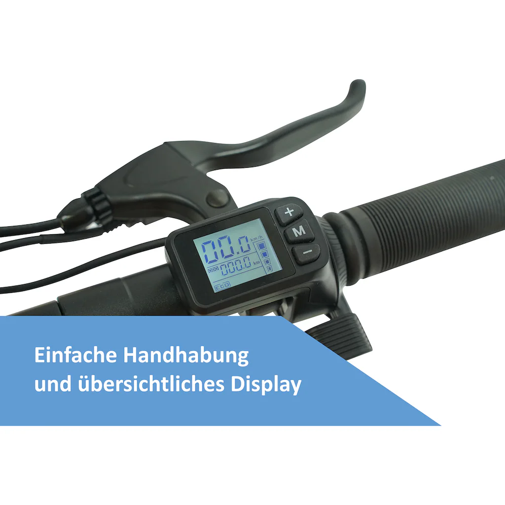 L.A. Sports E-Scooter »Speed Deluxe 7.8-350 ABE« 20 km/h 25 km mit Straßenzulassung bis zu 25 km Reichweite auf Rechnung online bestellen Angebote