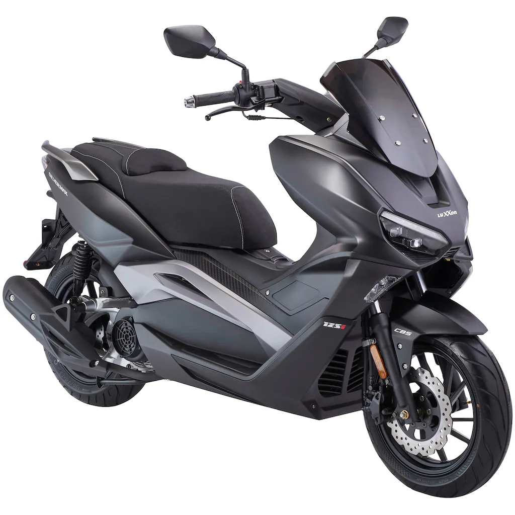 Luxxon Motorrad »Silvermax« 124 6 cm³ 85 km/h Euro 5 10 2 PS auf Rechnung Schlussverkauf