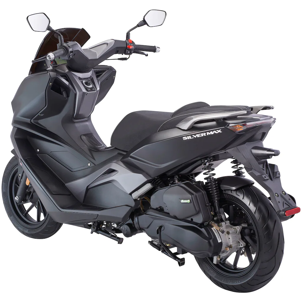 Luxxon Motorrad »Silvermax« 124 6 cm³ 85 km/h Euro 5 10 2 PS auf Rechnung Schlussverkauf