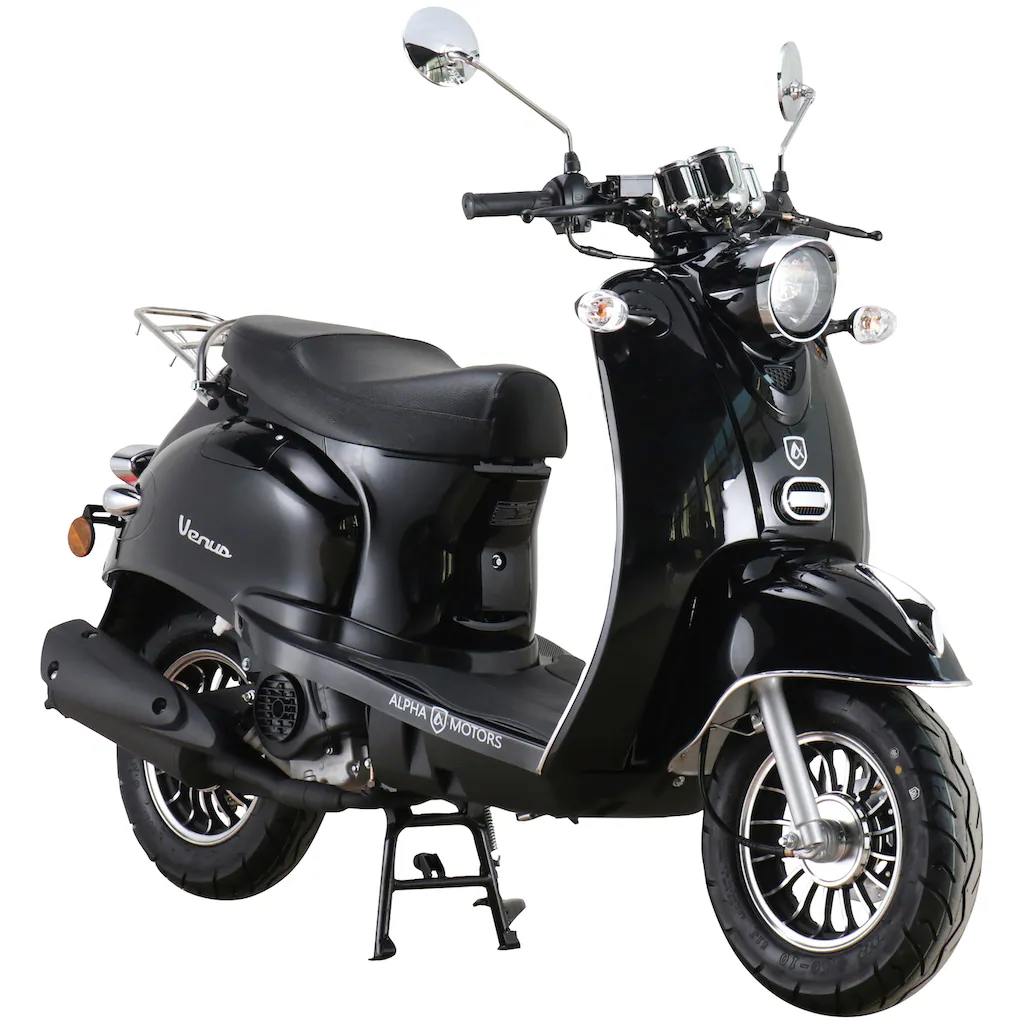 Alpha Motors Motorroller »Venus« 50 cm³ 45 km/h Euro 5 2 99 PS mit USB-Anschluss im Retro-Look auf Raten Versandkostenfrei