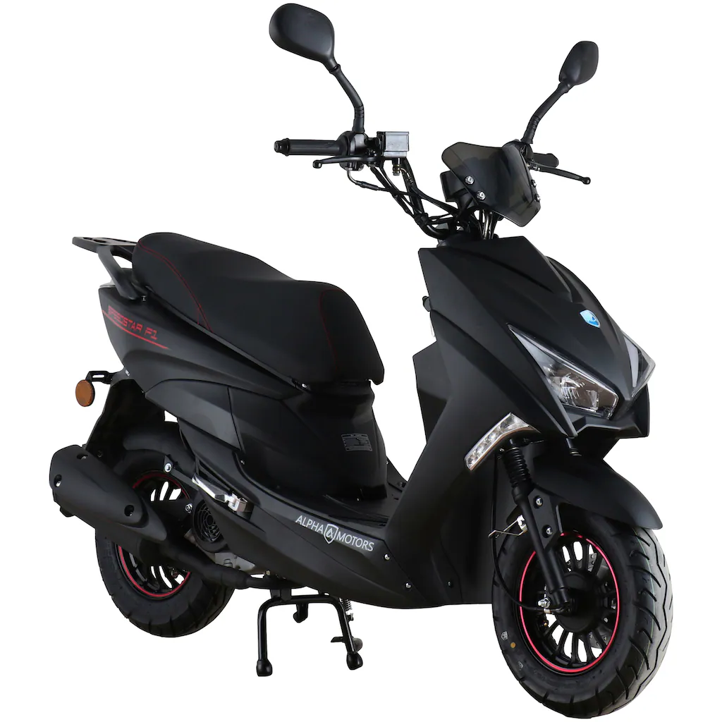 Alpha Motors Motorroller »Speedstar« 50 cm³ 45 km/h Euro 5 2 99 PS mit Lenkerschloss auf Rechnung Großer Ausverkauf