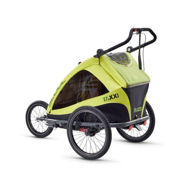 TAXXI TAXXI Kinderanhänger ELITE two Lime &vert; fahrrad.de Cyber Monday