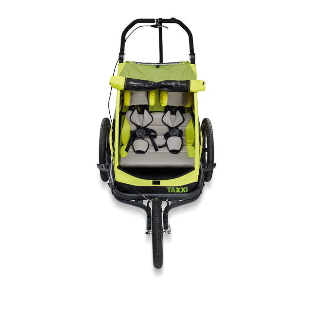 TAXXI TAXXI Kinderanhänger ELITE two Lime &vert; fahrrad.de Cyber Monday
