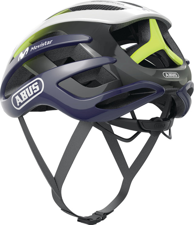 ABUS ABUS Airbreaker Helm Road Movistar Team &vert; fahrrad.de Fabrikladen