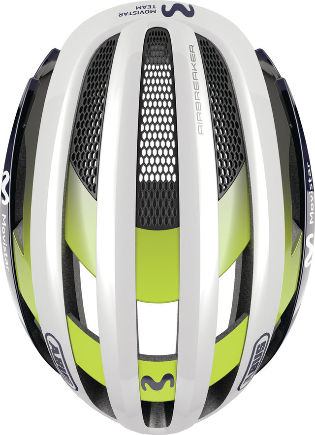 ABUS ABUS Airbreaker Helm Road Movistar Team &vert; fahrrad.de Fabrikladen