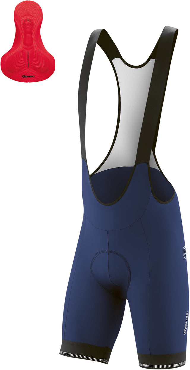 Gonso Gonso Sitivo Trägershorts mit Festem Sitzpolster Herren etheral blu/fi &vert; fahrrad.de Online Shopping