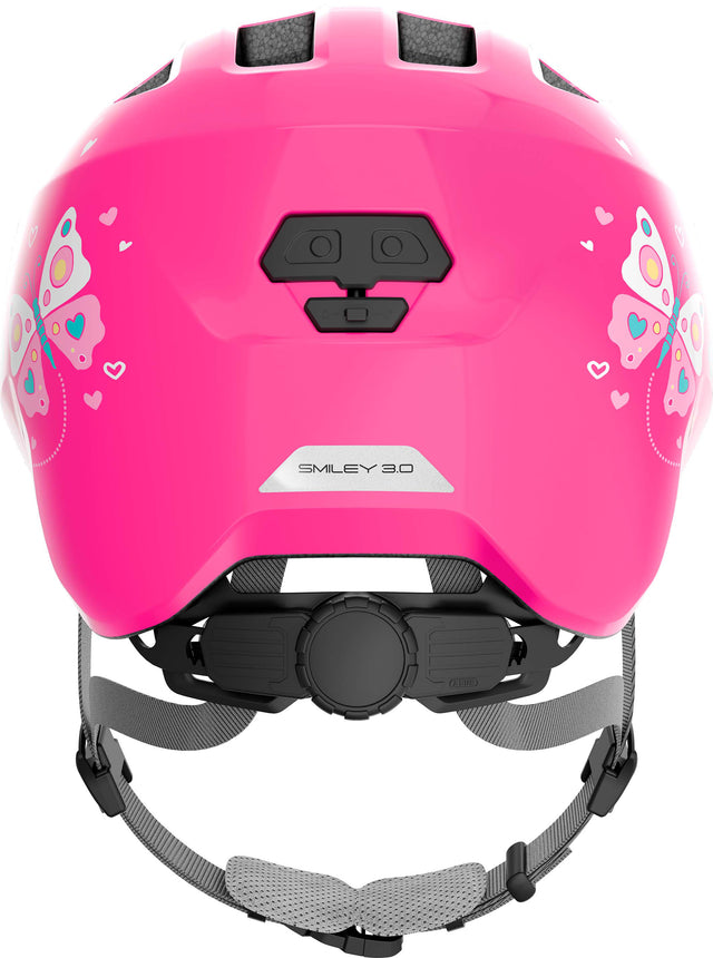 ABUS ABUS Smiley 3.0 Helm Kids pink butterfly &vert; fahrrad.de Black Friday