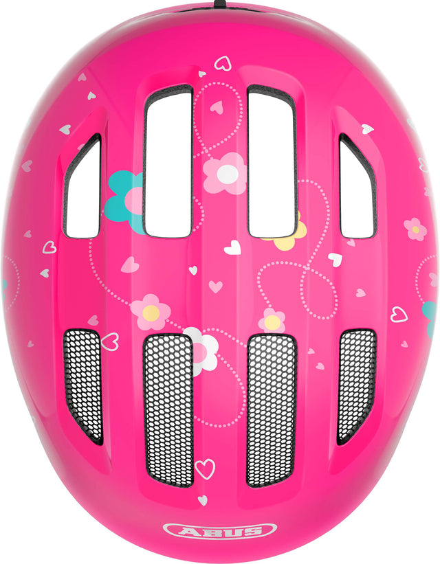 ABUS ABUS Smiley 3.0 Helm Kids pink butterfly &vert; fahrrad.de Black Friday