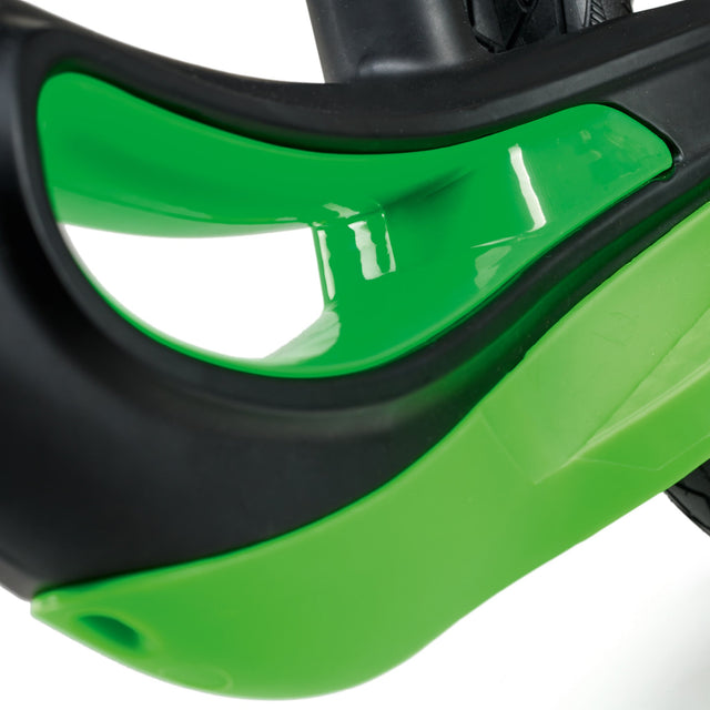S'COOL S'COOL Junior Bikes pedeX Magnesium Laufrad Black/Green &vert; fahrrad.de Fabrikladen