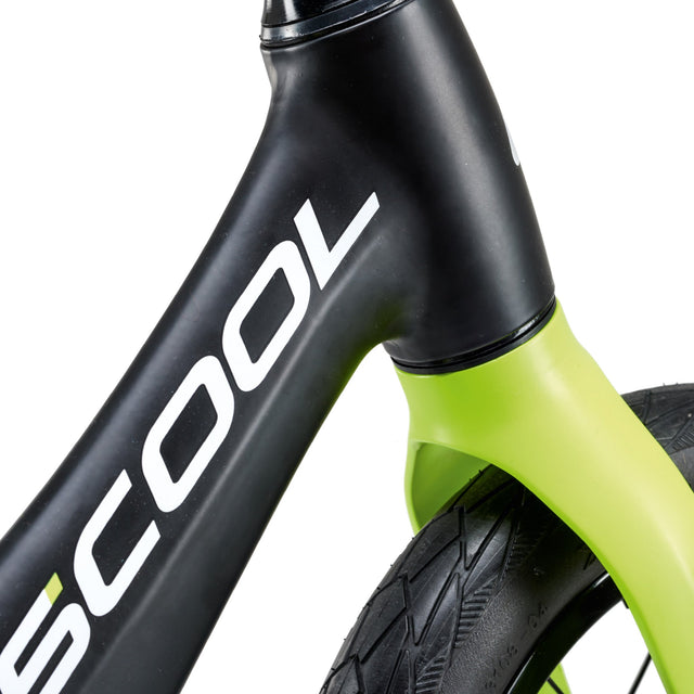 S'COOL S'COOL Junior Bikes pedeX Magnesium Laufrad Black/Yellow &vert; fahrrad.de Black Friday Preise