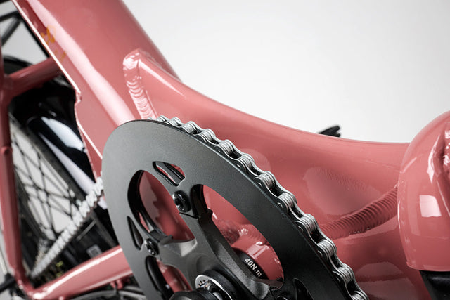 COAST Bikes COAST Bikes E-Klapprad JIFO LIGHT 7-Gang Rose &vert; fahrrad.de Auslauf