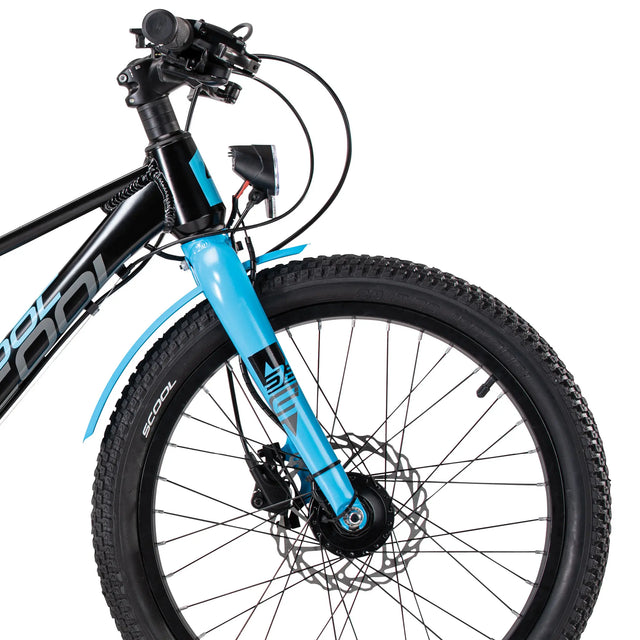 S'COOL S'COOL Junior Bikes XXlite evo disc 20 Zoll 7-Gang Black/Blue &vert; fahrrad.de Preisnachlass