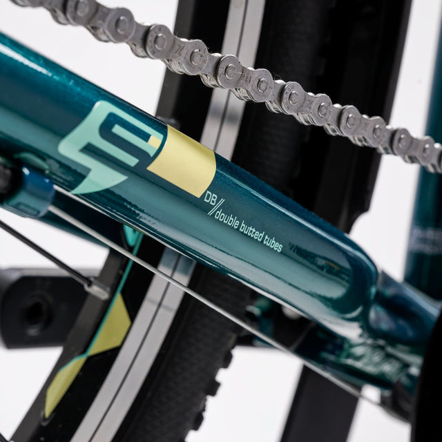 S'COOL S'COOL Junior Bikes Kinderfahrrad liXe 26 Zoll 9-Gang Dark Green/Mint | fahrrad.de