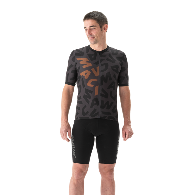 Mavic Mavic Aksium Graphic Jersey Herren carbone &vert; fahrrad.de Blitzangebot