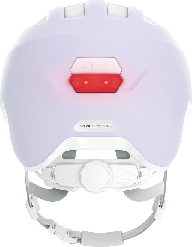 ABUS ABUS Smiley 3.0 ACE LED Helm Kids pure lavender &vert; fahrrad.de Sonderangebote