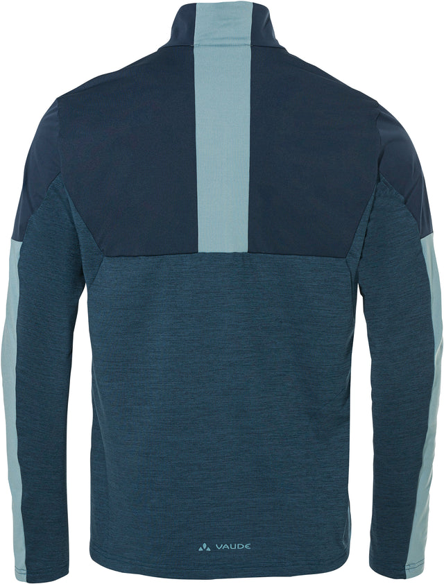 VAUDE VAUDE All Year Moab T-Shirt mit durchgehendem Reißverschluss Herren bl &vert; fahrrad.de