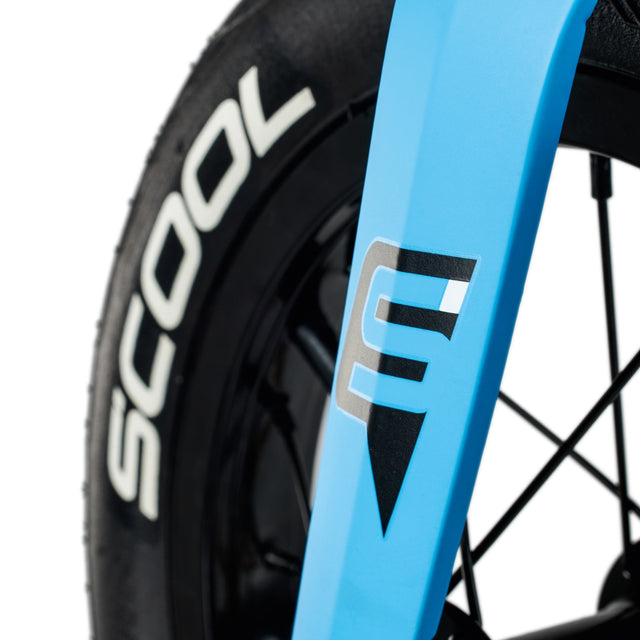 S'COOL S'COOL Junior Bikes pedeX Magnesium Laufrad Black/Blue &vert; fahrrad.de