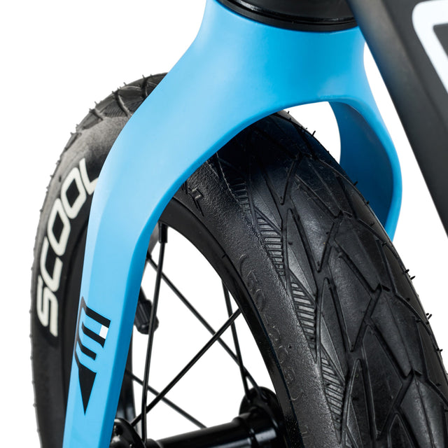 S'COOL S'COOL Junior Bikes pedeX Magnesium Laufrad Black/Blue &vert; fahrrad.de Muttertagsangebot