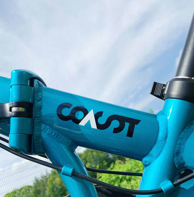 COAST Bikes COAST Bikes Klapprad Hightide No. 04 8-Gang Sky Blue &vert; fahrrad.de Blitzangebot