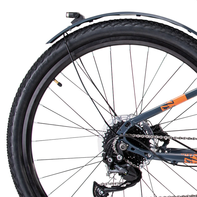 S'COOL S'COOL Junior Bikes XXlite evo disc 27 5 Zoll 9-Gang Grey/Orange | fahrrad.de