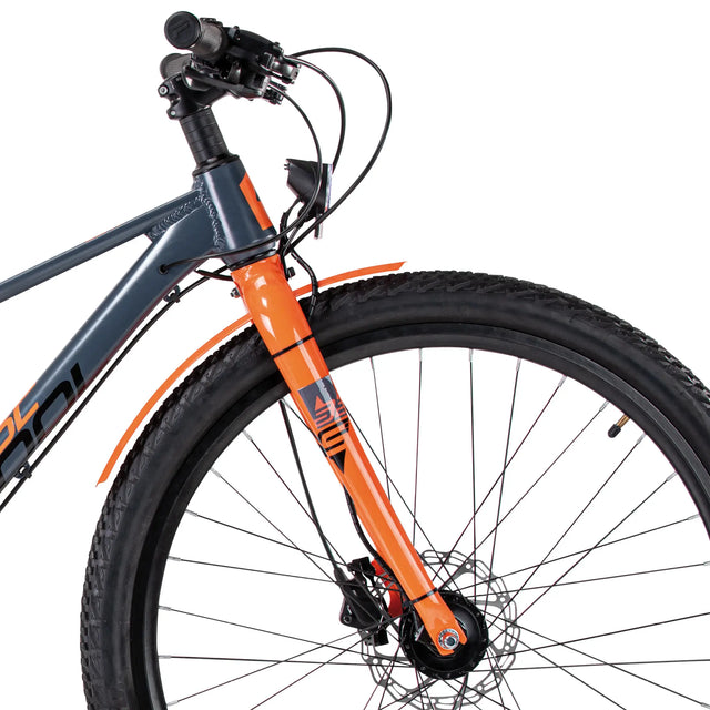 S'COOL S'COOL Junior Bikes XXlite evo disc 27 5 Zoll 9-Gang Grey/Orange &vert; fahrrad.de Große Rabatte