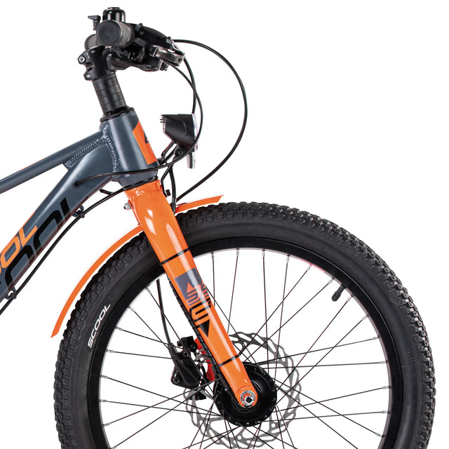 S'COOL S'COOL Junior Bikes XXlite evo disc 20 Zoll 7-Gang Grey/Orange &vert; fahrrad.de Saisonale Angebote