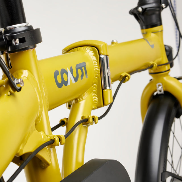 COAST Bikes COAST BIKES Klapprad Hightide No. 02 7-Gang Mustard &vert; fahrrad.de Kostenlose Rückgabe