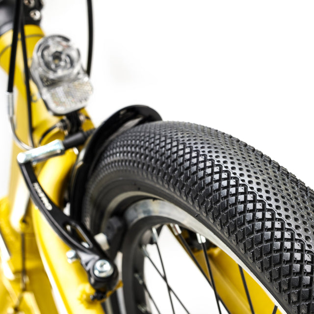 COAST Bikes COAST BIKES Klapprad Hightide No. 02 7-Gang Mustard &vert; fahrrad.de Kostenlose Rückgabe