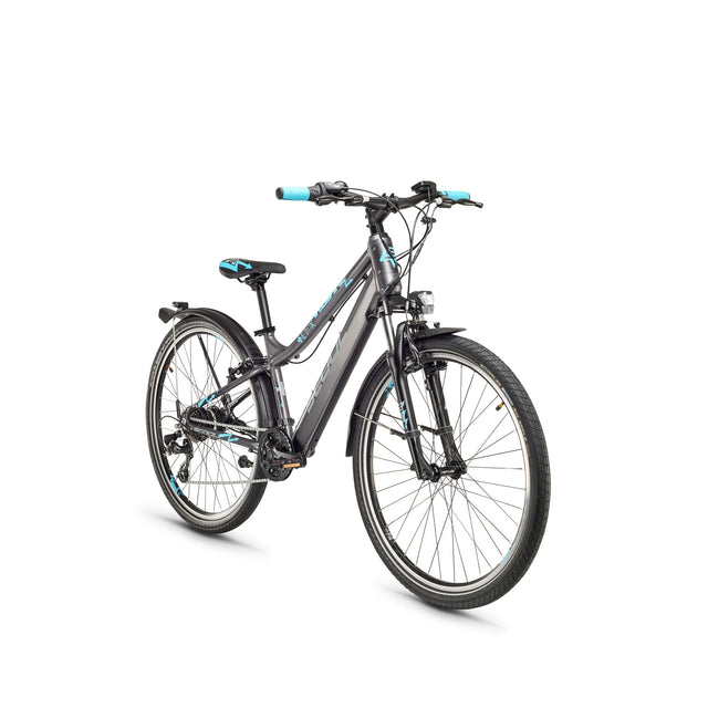 S'COOL S'COOL Junior Bikes E-Kinderfahrrad e-troX 26 Zoll 7-Gang Grey/blue &vert; fahrrad.de