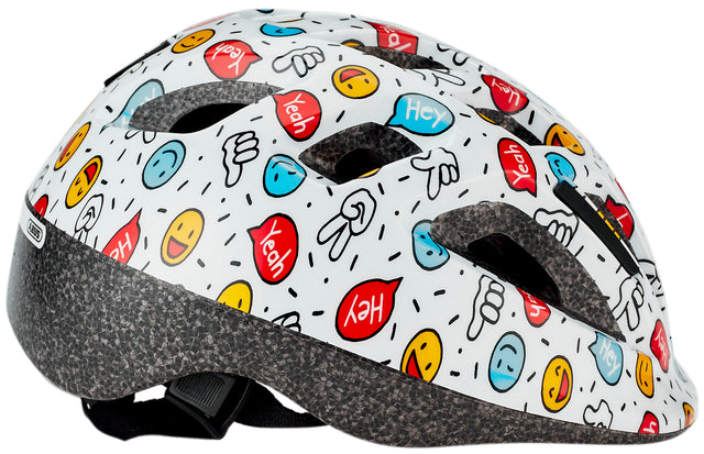 ABUS ABUS Smooty 2.0 Helm Kids weiß smiley &vert; fahrrad.de Super Sparpreis