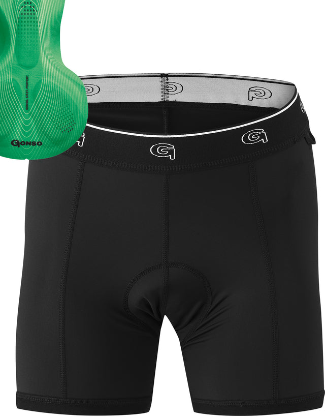 Gonso Gonso Sitivo Fahrradshorts mit Mittlerem Sitzpolster Damen schwarz &vert; fahrrad.de Neueste Stile