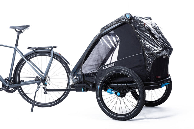 Cube CUBE Regenschutz für Kinder Fahrradanhänger Double CMPT &vert; fahrrad.de Exklusive Angebote
