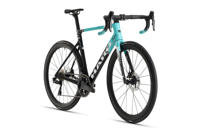 Haro Bikes Haro Bikes Rivette Carbon 1 - Matte Black / Teal &vert; fahrrad.de Black Friday Preise