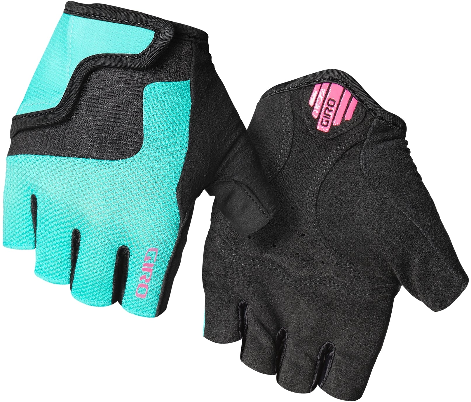 Giro Giro Bravo Jr. Handschuhe screaming teal/neon pink | fahrrad.de