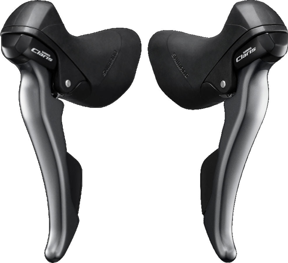Shimano Shimano Claris ST-R2000/-R2030 Schalt-/Bremshebel Paar 3x8-fach grau/s &vert; fahrrad.de