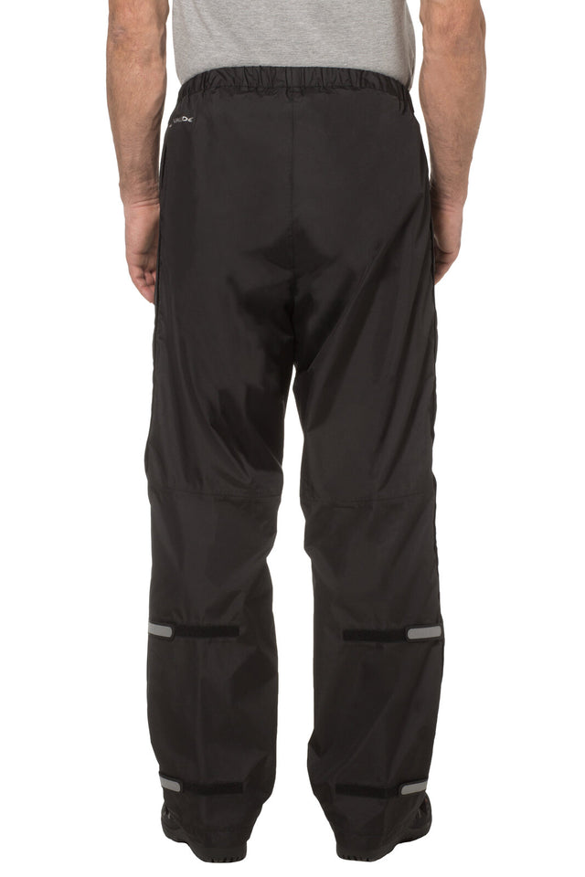 VAUDE VAUDE M's Fluid Full-Zip Rain Pants II Herren schwarz &vert; fahrrad.de 2025