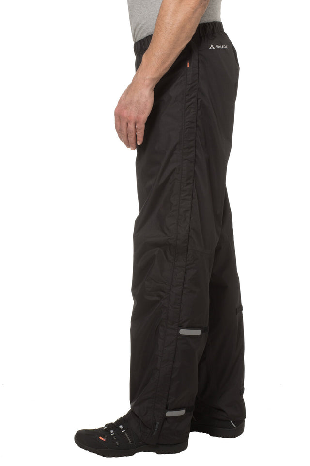 VAUDE VAUDE M's Fluid Full-Zip Rain Pants II Herren schwarz &vert; fahrrad.de 2025
