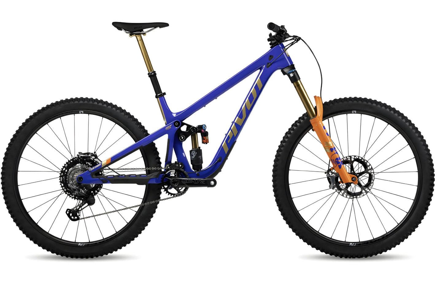 Pivot Firebird PRO XTR Air w/ carbon wheels PFR LTD Leatt (Weiß Blau) Limited Edition 2024