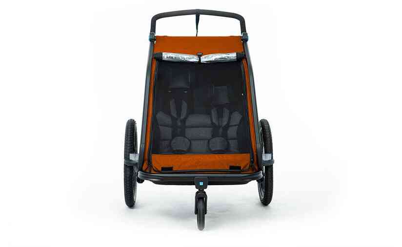 Cube Kinder Fahrradanhänger Double CMPT X Actionteam Wochenangebot