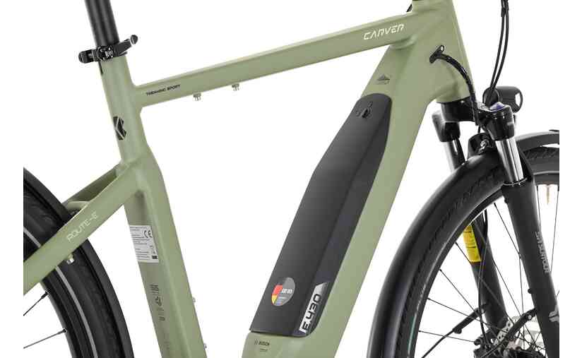 Carver Route E.430 - 500 Wh - 28 Zoll - Diamant - 2024 Black Friday Preise